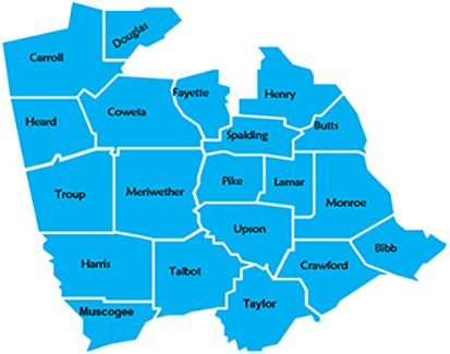 Troop and Post Locations  Georgia Department of Public Safety